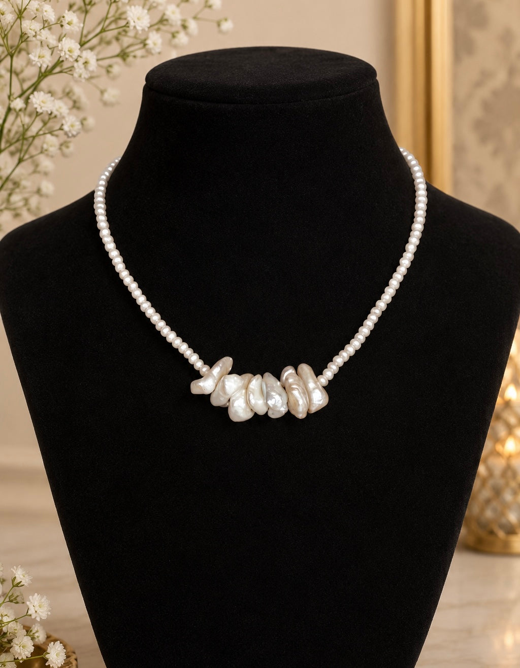 Baroque Pearls Necklace
