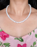 Natural Pearls single strand Necklace