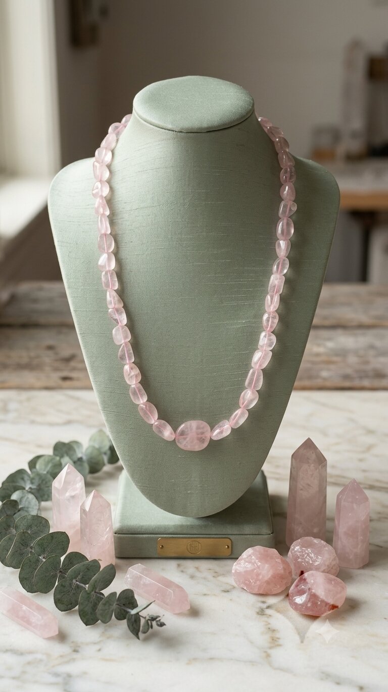 Rose Quartz Necklace